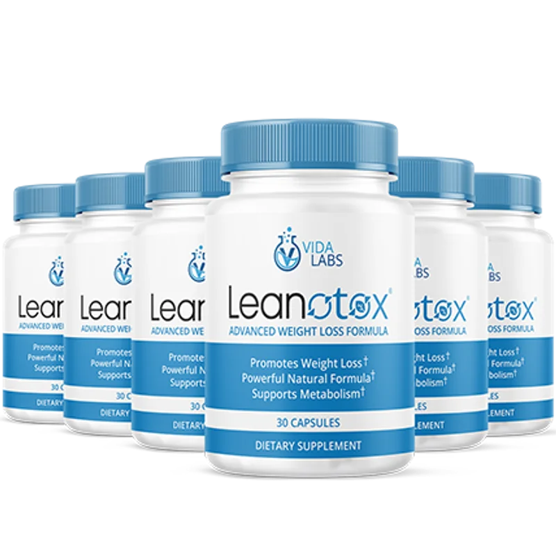 Leanotox Natural Weight Management Formula — 6 Bottle / 180 Day Pack