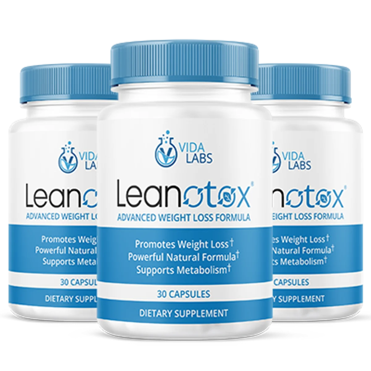 Leanotox Natural Weight Management Formula — Front Label